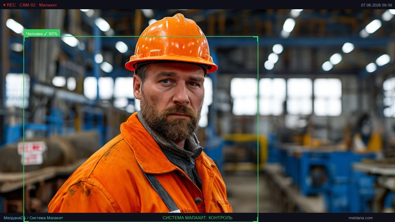 Детекция прохождения биодезбарьера с помощью видеоаналитики Малахит